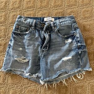 Pistola Distressed Denim Shorts